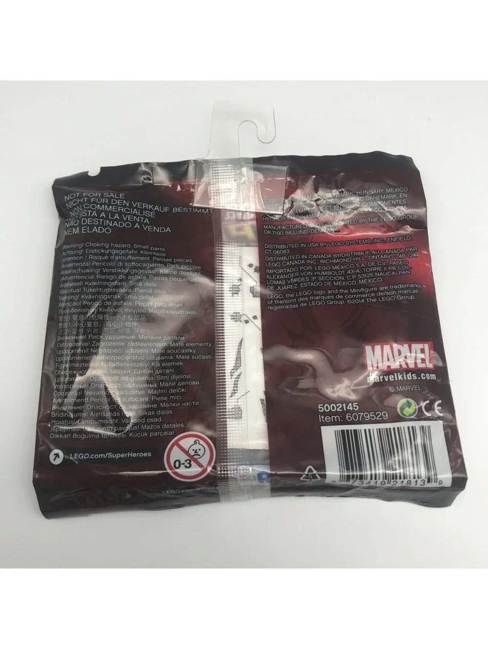 LEGO Marvel Super Heroes: Rocket Raccoon 5002145 Toys R Us minifigure poly bag
